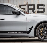 фото thumb №8, Карбонові накладка планки порогові бічні bmw g26 sq стиль