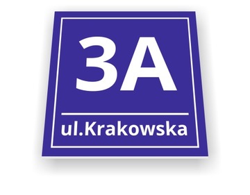 НОМЕР ДОМА 35x35см АДРЕСНАЯ ТАБЛИЧКА Забор | УЗОРЫ | + лента 3 м.