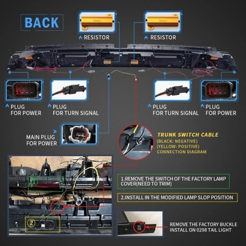 фото thumb №16, Лампы зад ne kpl vland полный led neon тюнинг liftlook dodge challenger 2008-