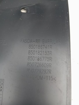 фото thumb №6, Renault arkana накладка бампера зад pdc 850186741r