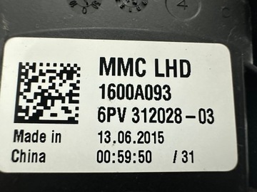 фото thumb №6, Mitsubishi space star ii педаль газу 1600a093 6pv312028-03