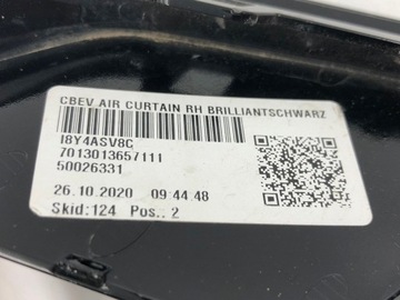 фото thumb №9, Решітка бампера права 4ke121736 чорний металік ly9b audi e-tron ge 55 4ke