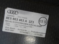 Підлога багажника audi a4 b6 седан nr297 Київ, фото thumb