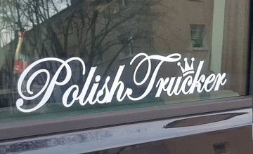 Naklejka KIPPER EXPRESS na ciężarówkę tira szybę busa *KOLORY *60cm