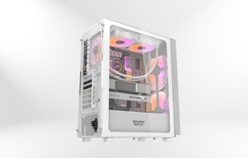 DarkFlash DK360 Obudowa Komputerowa Atx Midi Tower Argb Usb 3.0 Wentylatory
