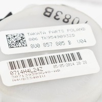 фото thumb №7, Audi q3 8u задний правый pas безопасности 8u0857805b 2014