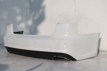 фото thumb №10, Audi a6 sedan зад бампер задний крышка багажника 4g 4g5 лампы 2y2y ls9r белый