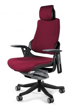 Fotel biurowy WAU burgund BL403 UNIQUE / SPEŁNIA NOWE NORMY