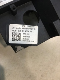 фото thumb №12, Перемикач комбінований audi a3 8p 8p0907137q