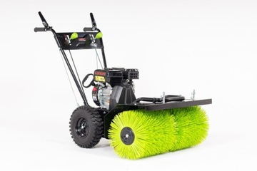 БЕНЗИНОВАЯ подметальная машина с ПРИВОДОМ для кубиков LONCIN 196см3 4,1кВт 80см ПЕРЕДАЧИ 5+2