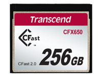 Карта TRANSCEND CFX650 CFast 2.0, 256 ГБ, R510 МБ, MLC