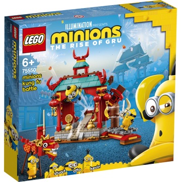 LEGO 75550 МИНЬОНЫ - МИНЬОНЫ И БОРЬБА КУНГ-ФУ