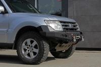 фото thumb №16, Бампер передній сталевий mitsubishi pajero 4 v80 more 4x4