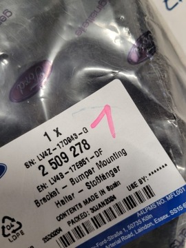 фото thumb №6, Ford kuga mk3 iii ковзун кріплення бампера лівий зад lv4b17e851df 2509278