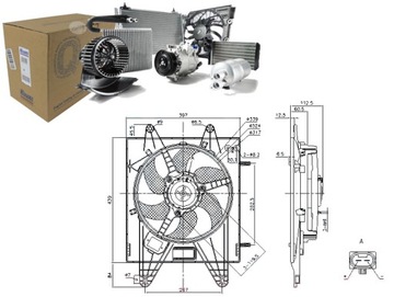 фото thumb №1, Nissens 85166 вентилятор, охолодження двигуна