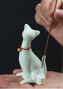Керамический держатель для ароматических палочек Cat