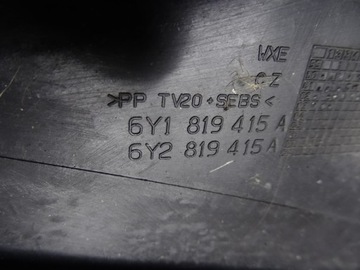 фото thumb №5, Fabia i 1.2b 03' панель під лобовим склом 6y1819415a