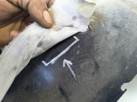 фото thumb №5, Captur i подкрылок правое перед часть задняя 638427260r