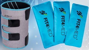 FIT4MED Band Гелевый компресс для лечения холода и тепла коленей с гелевыми вставками