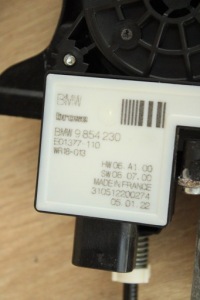 Оригінал  механізм підйомник моторчик скло правий перед bmw g26 9854492 17km! Доставка, фото thumb