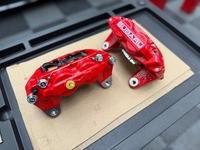 фото thumb №9, Subaru impreza forester legacy 4-tłok wrx набор суппорты тормозные диски тормозные колодки