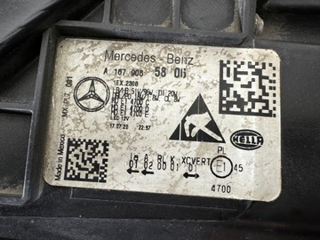 фото thumb №13, Mercedes gle w167 a167 полный led multibeam лампа правая перед фара eur