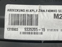 фото thumb №10, Bmw оригінальний номер 9335205 9292742 x2 f39 захист корпус решітка обдув задня