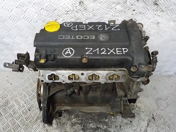 OPEL CORSA C D ASTRA III H ДВИГАТЕЛЬ 1.2 16V Z12XEP