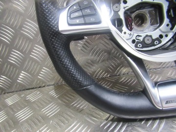 фото thumb №11, Руль кожа mercedes glc w253 amg k350