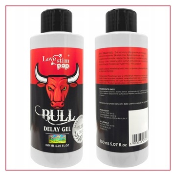 Bull Delay 150 мл вызывает онемение пениса и задерживает эякуляцию.