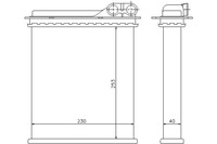 фото thumb №1, Nissens отопитель 253x230x50 renault espace ii