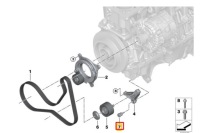 фото thumb №10, Bmw x3 m f97 штифт дистанционный привода ремень 11288469699