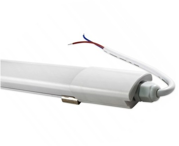 Oprawa LED ścienna sufitowa 36W 120cm ZIMNA IP65 HALA garaż piwnica