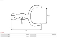 Вилка стартер as-pl Доставка, фото thumb
