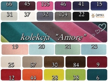 MATERIAŁ PLUSZ WELUR AMORE RÓŻNE KOLORY
