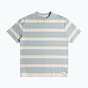 Quiksilver Eco YD Stripe Tee мужская футболка синяя туманная футболка в эко полоску L
