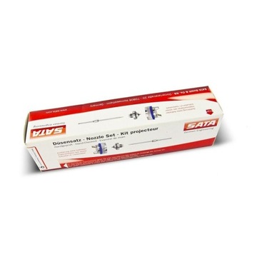 Комплект форсунок SATA 5500 1.3 I HVLP NOZZLE струйные форсунки