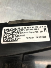 Фонари задние задний led matrix a5 8w купе комплект Доставка, фото thumb