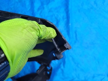 фото thumb №8, Vw touareg ii | бампер перед переднее решётка r-line рестайлинг 7p6807221f | 0968