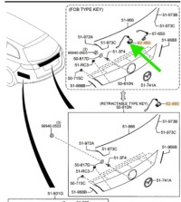фото thumb №1, Кнопка кришки багажника mazda 6 gh kombi 2007- оригінальний номер gs2a-62-4b0b