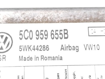 фото thumb №7, Vw golf блок керування / модуль подушка безпеки 1.6 tdi дизель 66kw 90 hp 5c0959655b