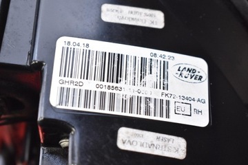 фото thumb №6, Лампа правая зад задняя fk72-13404-ag land rover discovery sport 5 v 15-21