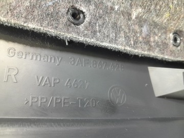 фото thumb №6, Vw passat b7 универсал боковина обивка багажника правая 3af867428b