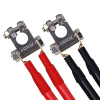 фото thumb №7, Клеми набір з'єднувачів супортів акумулятор з termokurczliwą з'єднувач клема