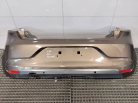 Купити Бампер задній хром дифузор накладка tecnm renault clio v hb, фото thumb