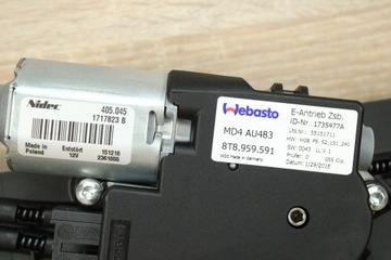 фото thumb №12, Оригінальний люк ролета audi a5 8t рестайлінг 8t8877041e 8t8959591 14km!