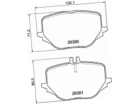 фото thumb №2, Тормозные колодки задняя mercedes klasa s w223 3.0 20-