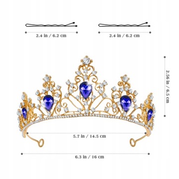 Minkissy Fashion Crown Головной убор из нежного сплава