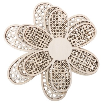 БОХО ДОМАШНИЙ ДЕКОР НАСТЕННЫЕ УКРАШЕНИЯ ДЕРЕВЯННЫЕ РОМАШКИ DAISY BOHEMIA DECORATE