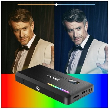 Светодиодная лампа Ulanzi VL196 RGB для видеокамеры